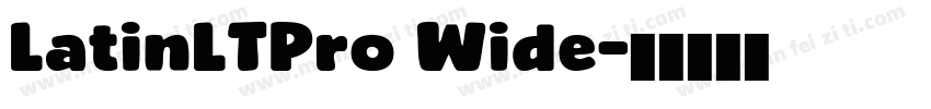 LatinLTPro Wide字体转换